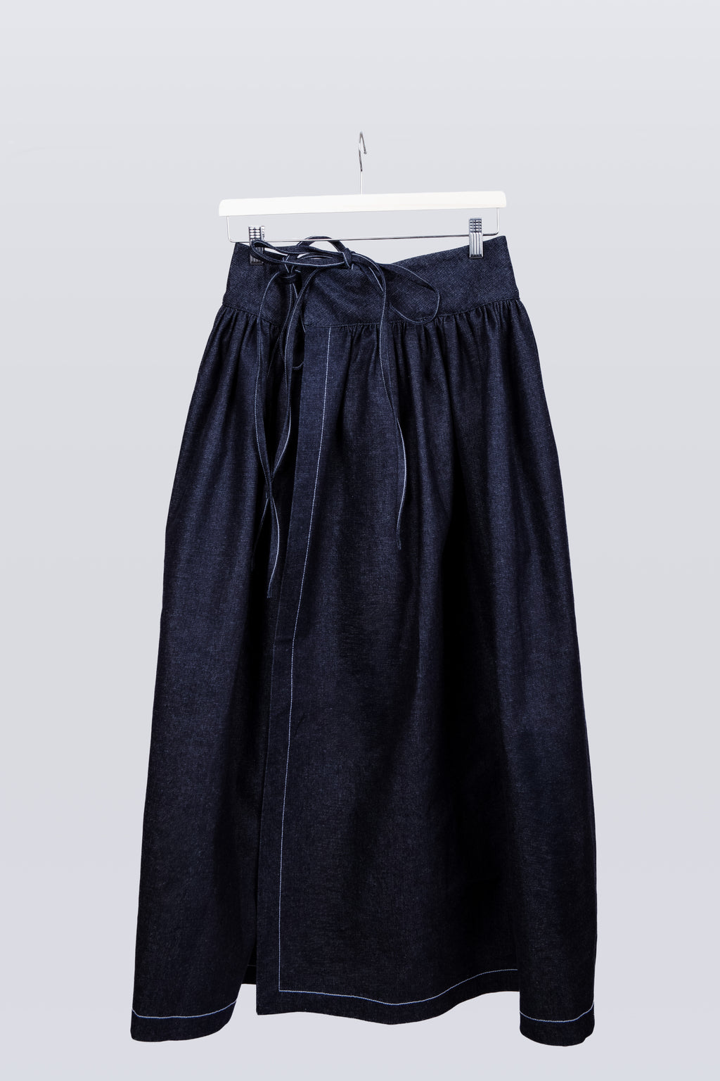 Jupe en jean Bleu