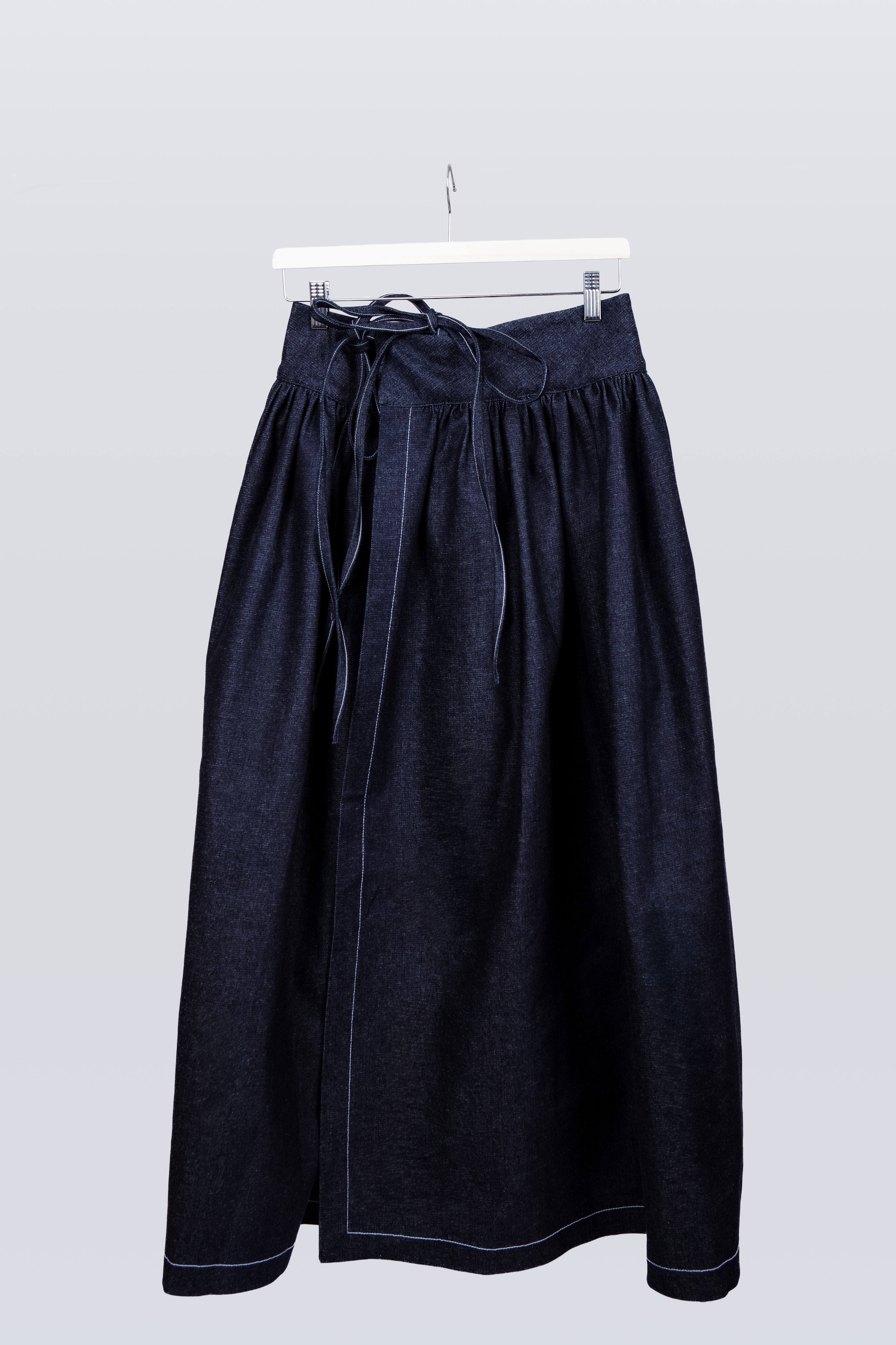 Jupe en jean Bleu