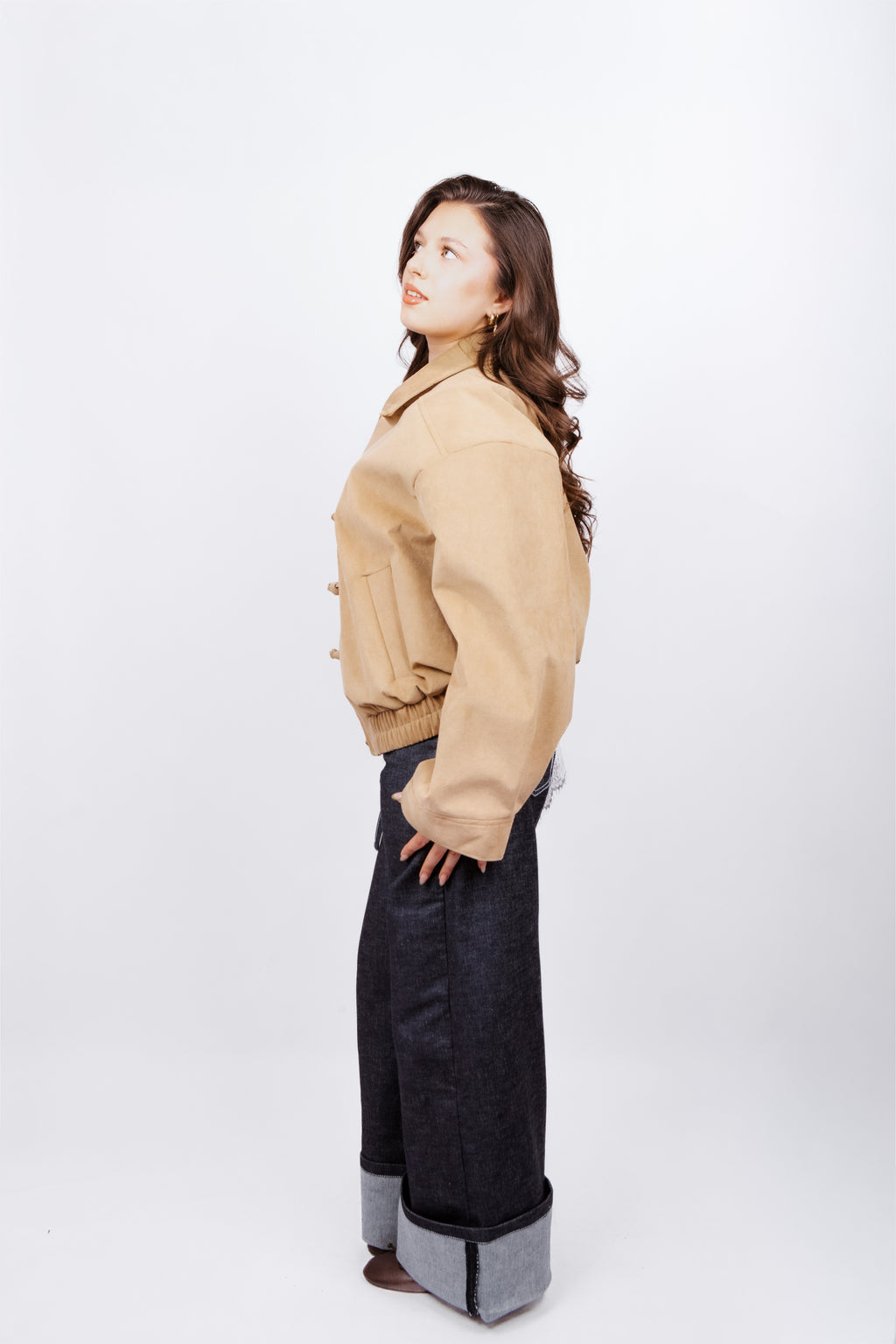 Veste suédine