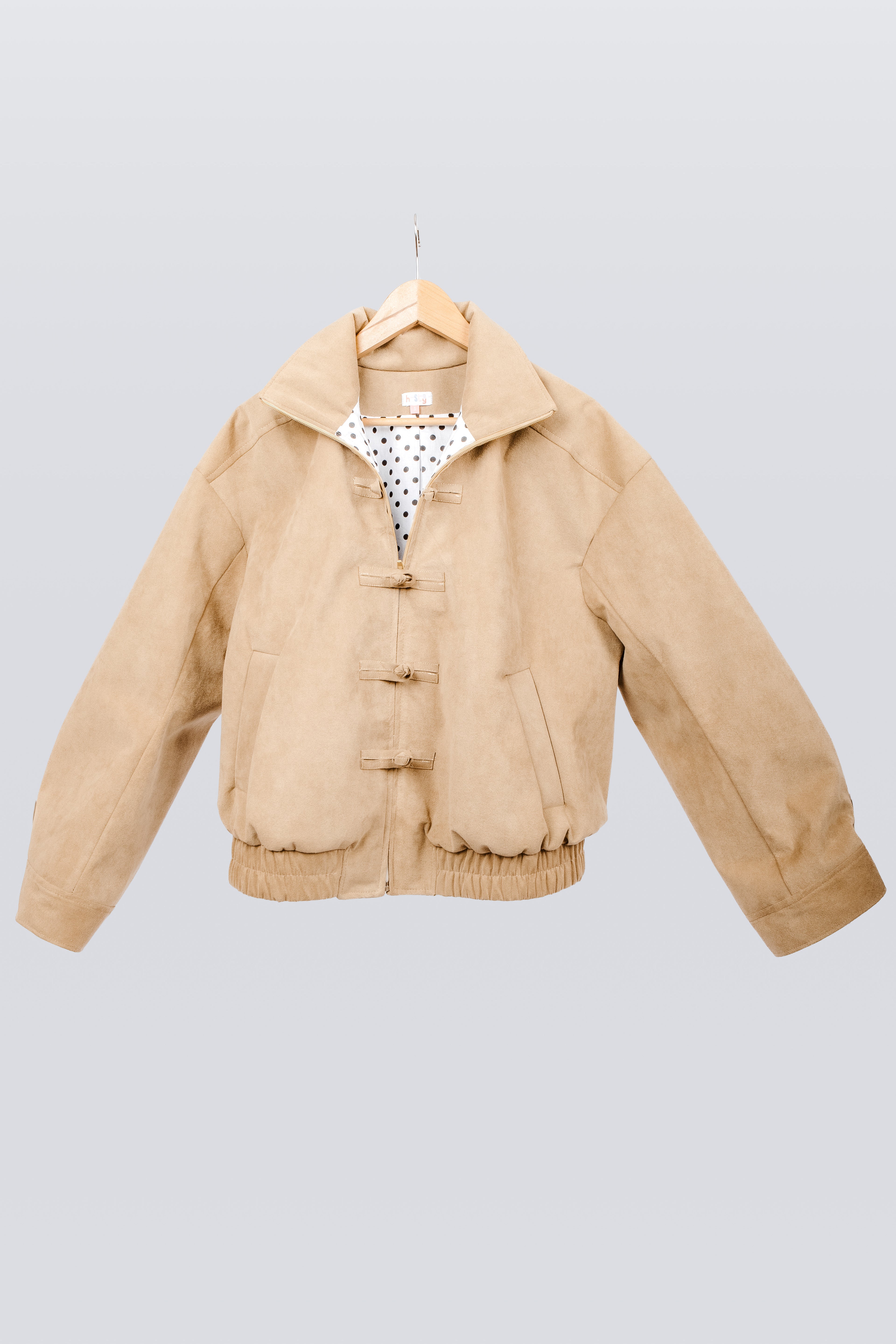 Veste suédine