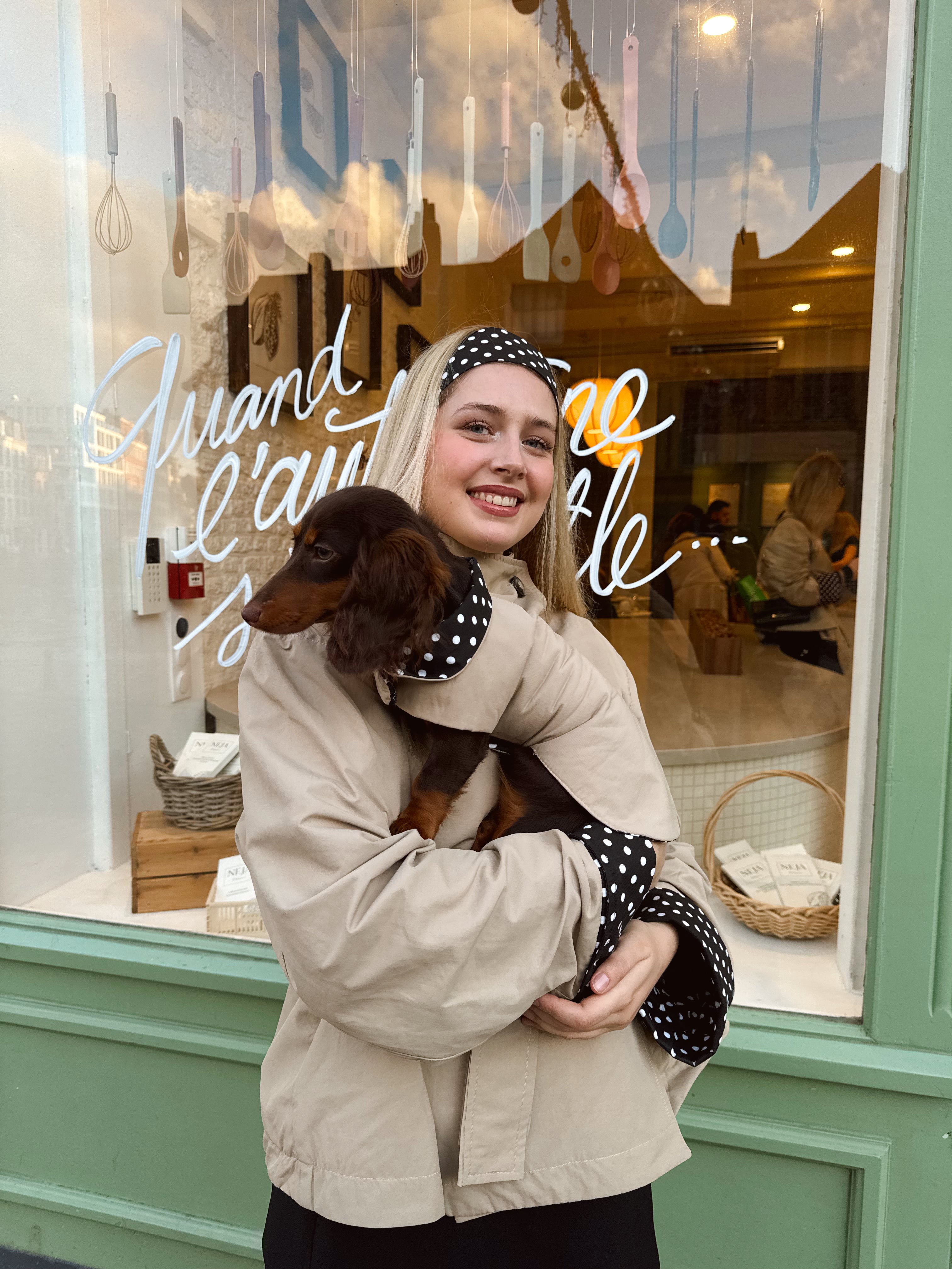 Trench Teckel Impermeable et reversible